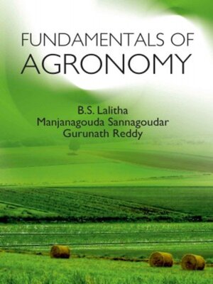 cover image of Fundamentals of Agronomy 